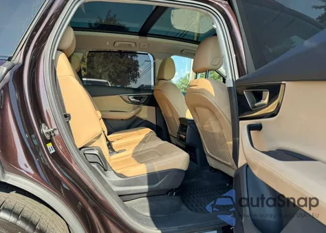 2021 Audi Q7 Prestige из США, поврежденный, VIN WA1VXAF77MD013199